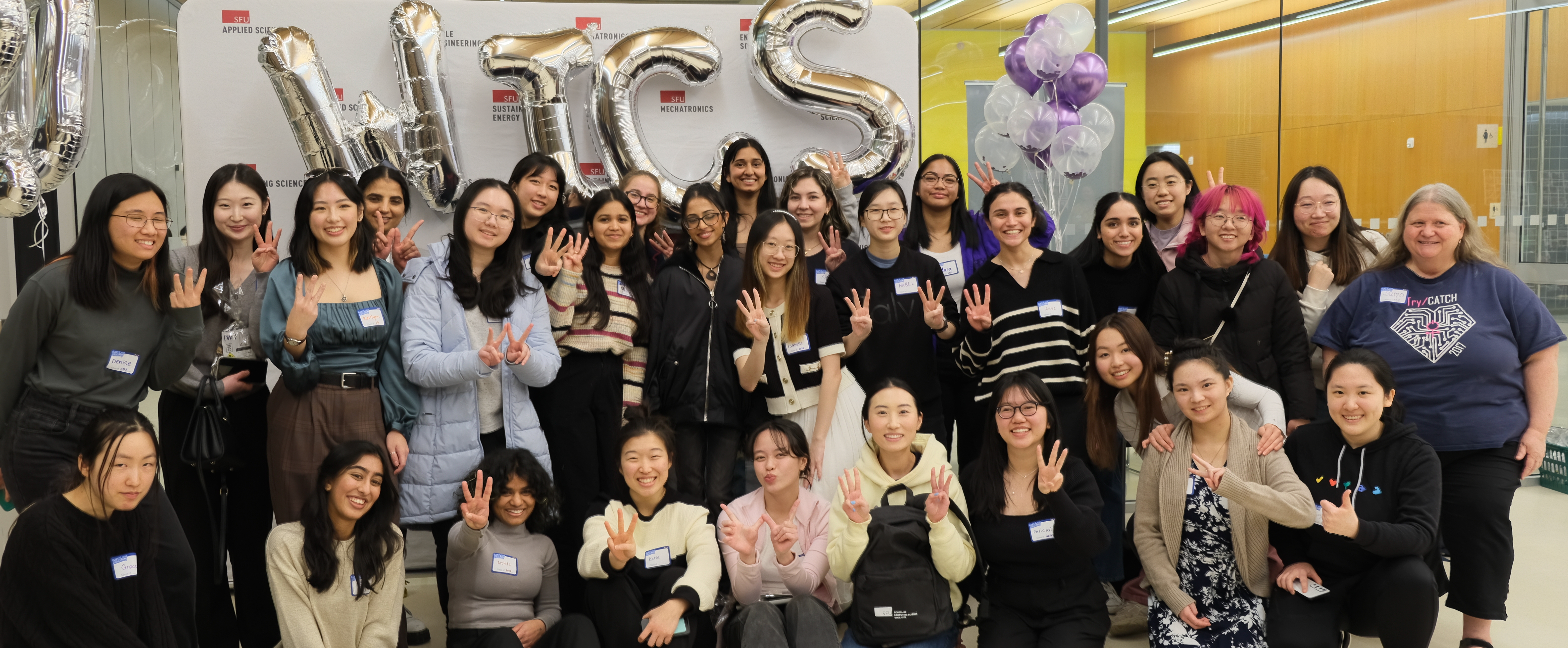 WiCS team celebrating 20th anniversary